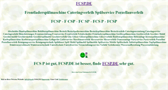 Desktop Screenshot of fcsp.de